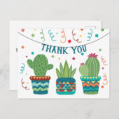 サボスフィエスタ誕生日サンキューシンコデマヨ ポストカード (正面/裏面)