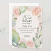 サボスブライダルシャワーボホブライダルシャワー 招待状 (正面/裏面)