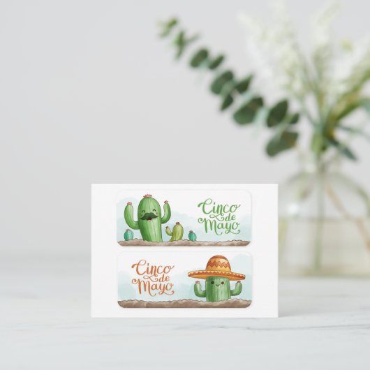 サボスマヨ 名刺 (スタンド正面)