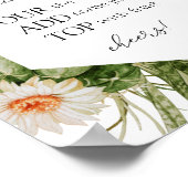 サボスミモサバー標識 ポスター (角)