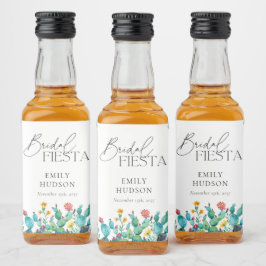 サボスメキシカンフィエスタブライダルシャワー リキュールボトルラベル