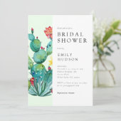 サボスメキシカンフィエスタブライダルシャワー 招待状 (スタンド正面)