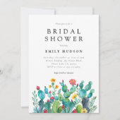 サボスメキシカンフィエスタブライダルシャワー 招待状 (正面)