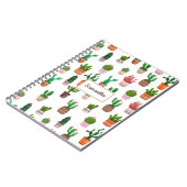 サボスモダン名前をカスタムするパーソナライズされた ノートブック (左側)