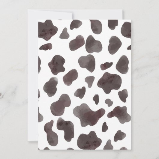 サボスワイルドウエストウエスタンクリスマスパーティー 招待状 (裏面)