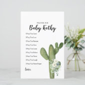 サボタコの恋祈りの言葉のベビーサイン (スタンド正面)