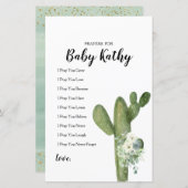 サボタコの恋祈りの言葉のベビーサイン (正面/裏面)