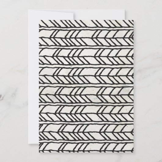 サボタコスの愛ブライダルシャワーへの招待 招待状 (裏面)