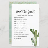 サボタコスフローラタコの恋を見つけるゲストゲーム (正面/裏面)