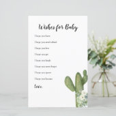 サボタコスフローラタコ愛の願いをベビーカード (スタンド正面)