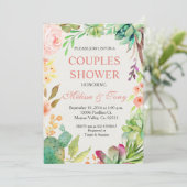 サボットカップルのシャワー招待状 招待状 (スタンド正面)