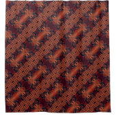 サボットサンセットデザートココペリサウスウエストパターン シャワーカーテン (正面)