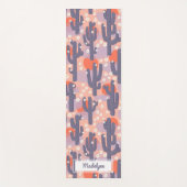 サボットサンボタニカルパーソナライズされたフローラ ヨガマット (正面)