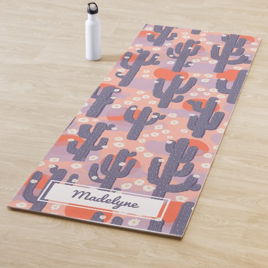 サボットサンボタニカルパーソナライズされたフローラ ヨガマット (インサイチュ)