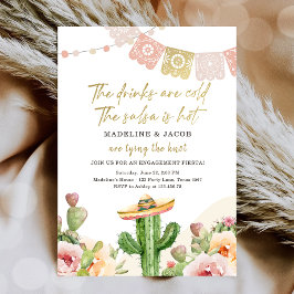 サボットドリンクコールドサルサホットノット婚約フィエスタ 招待状