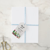 サボツカップルシャワーありがとうラベル ギフトタグ (より糸付き)