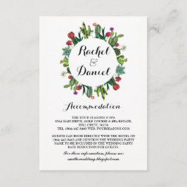 サボティスアコモデーションフィエスタウェディングカード詳細 エンクロージャーカード