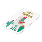 サボテンお誕生日おめでとう マグネット (左側)