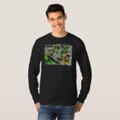 サボテンが付いている温室 Tシャツ (正面フル)