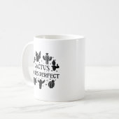 サボテンが完璧に コーヒーマグカップ (正面左)