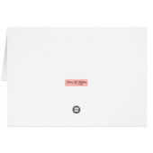 サボテンとスターバストスパイングリーティングカード (裏面横)