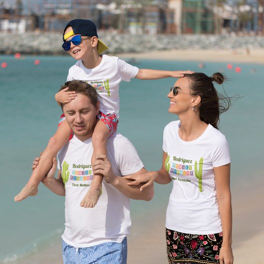 サボテンとパペルピカドガーランドテキサス州 Tシャツ