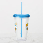 サボテンとビール アクリルタンブラー (右)