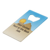 サボテンとビール クレジットカード栓抜き (裏面アングル)