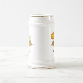 サボテンとビール ビールジョッキ (中央)