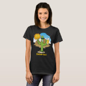 サボテンとビール Tシャツ (正面フル)