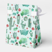 サボテンとラディバグパターン – ライトブルー背景 フェイバーボックス (裏面サイド)