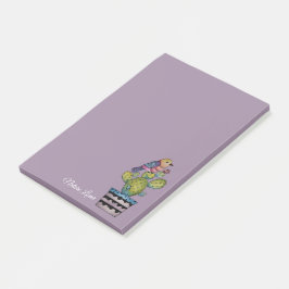 サボテンとレインボーバード ポストイット