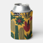 サボテンと多肉植物：ヴィンテージ 缶クーラー (缶正面)