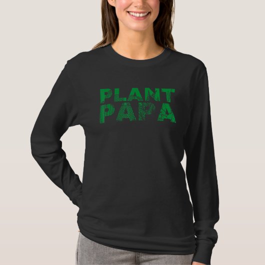 サボテンと多肉植物 Tシャツ (正面)
