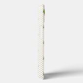 サボテンと多肉質ポリックドットパターン Case-Mate iPhoneケース (裏面 / 右)