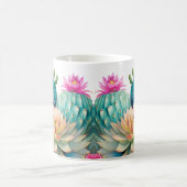 サボテンと多肉質 コーヒーマグカップ (中央)