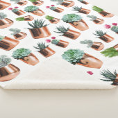 サボテンと多肉類のバラ金ゴールドポット シェルパブランケット (3/4)