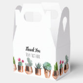 サボテンと多肉類のバラ金ゴールドポット フェイバーボックス (オープン)