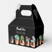 サボテンと多肉類のバラ金ゴールドポット フェイバーボックス (裏面サイド)