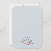 サボテンによっては招待状が開花します 招待状 (裏面)