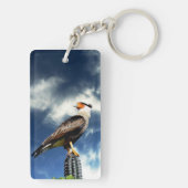 サボテンに立っているワシ キーホルダー (裏面)