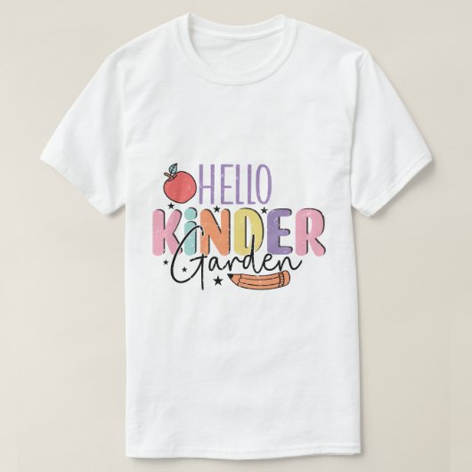 サボテンのアウトライン Tシャツ (デザイン正面)