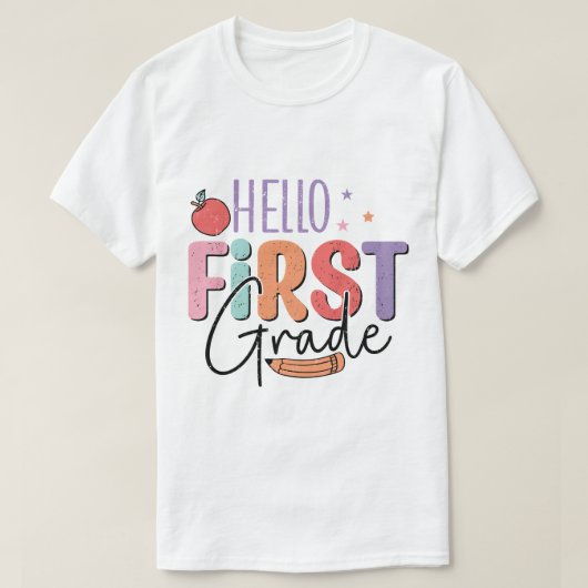 サボテンのアウトライン Tシャツ (デザイン正面)