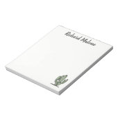 サボテンのイラストレーションのメモ帳 ノートパッド (回転)