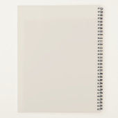 サボテンのオアシス：レンガの壁のデコインスパイアー自然 プランナー手帳 (裏面)