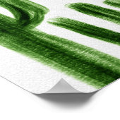 サボテンのカードとギフトサイネージ ポスター (角)