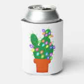 サボテンのクリスマスツリー 缶クーラー (缶裏面)