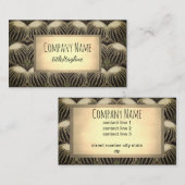 サボテンのコラージュ自然芸術的の両面 名刺 (正面/裏面)