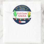 サボテンのコーンのトマト自家製キャニング ラウンドシール (バッグ)