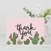 サボテンのサンキューカード サンキューカード (スタンド正面)